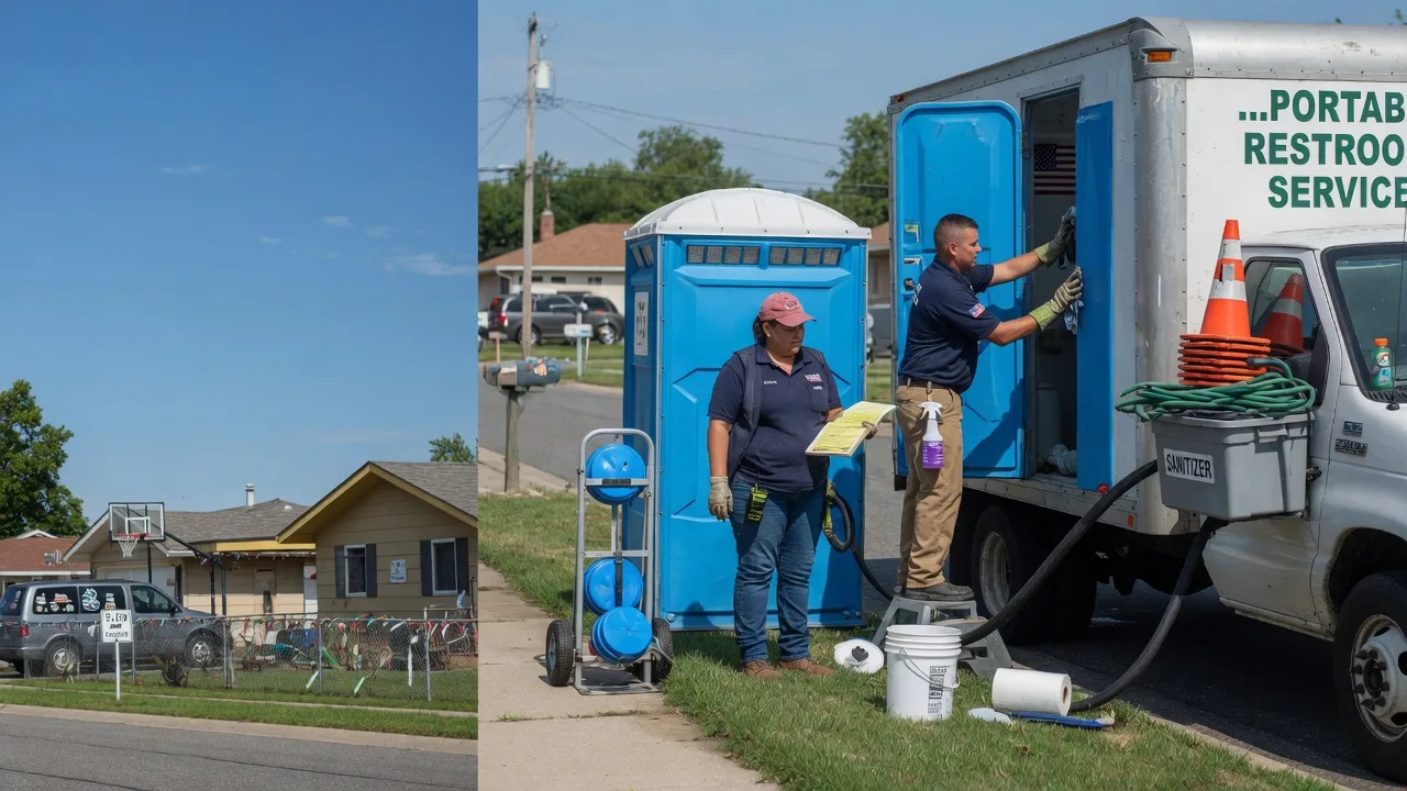 Porta Potty Rental in Grant City, MO near me